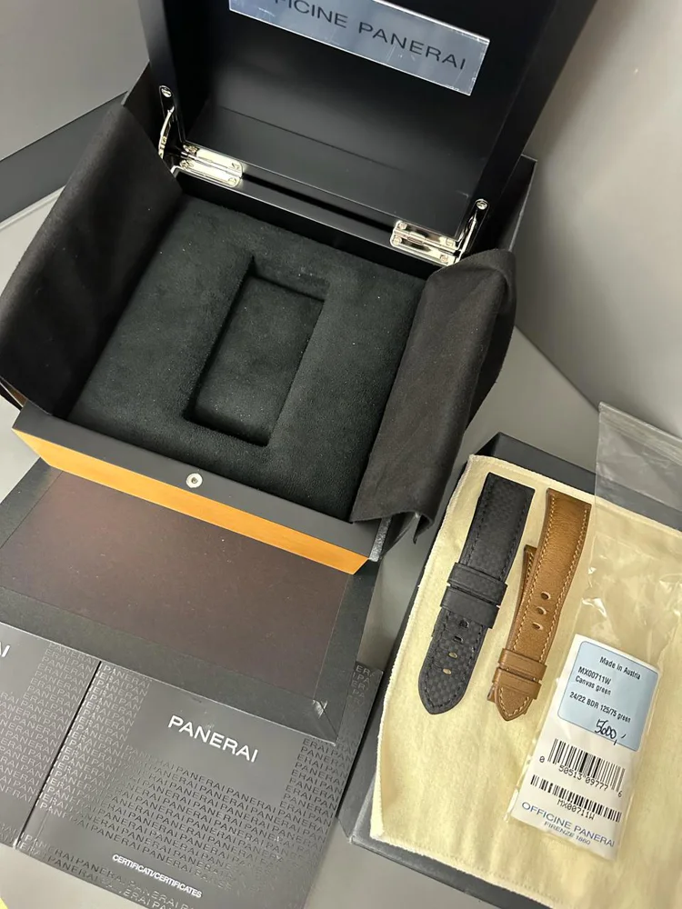 Panerai Luminor Due box and papers 2017